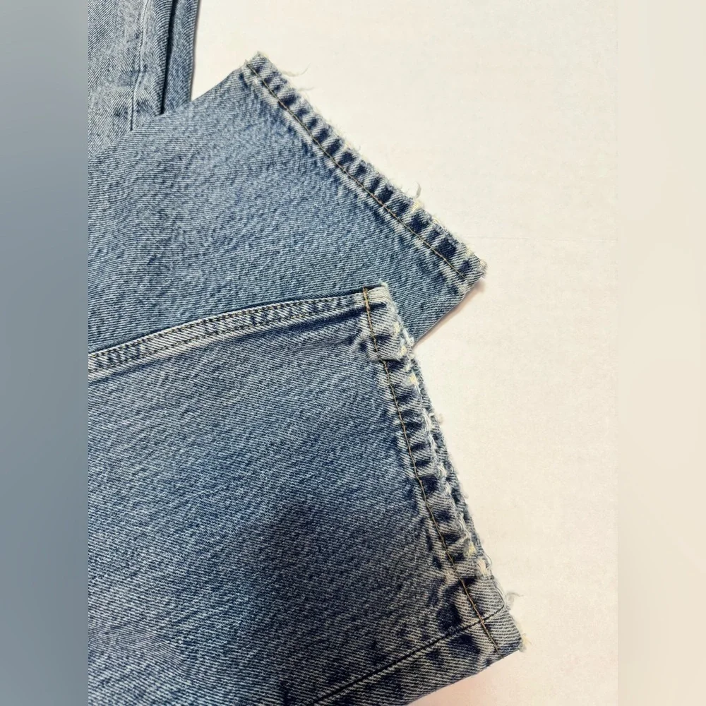 Re/done 70s Ultra High-rise Stove Pipe Jeans